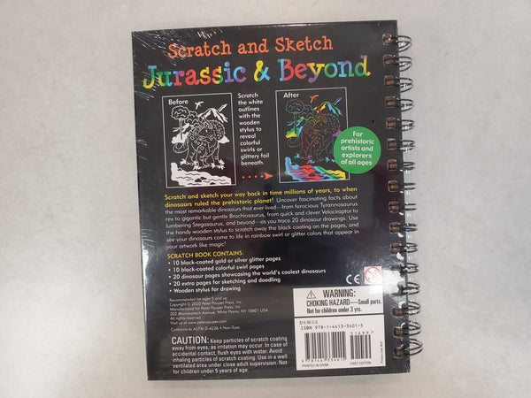 Trace Along Scratch and Sketch Jurassic and Beyond