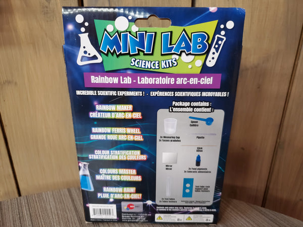 Mini Lab Science Kit Rainbow Lab