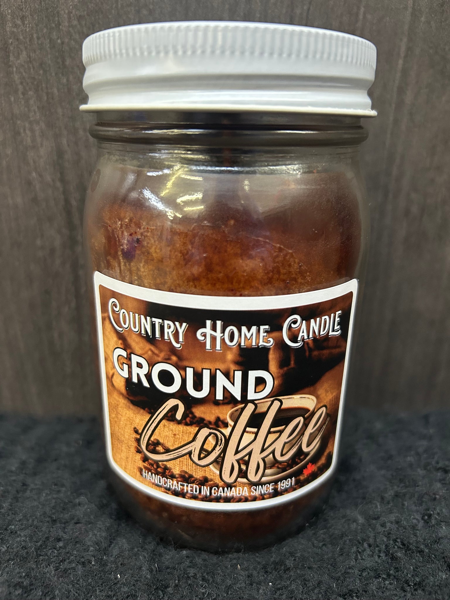 Ground Coffee Country Home Candle