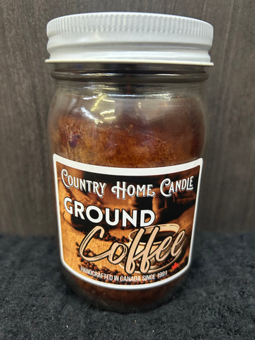 Ground Coffee Country Home Candle