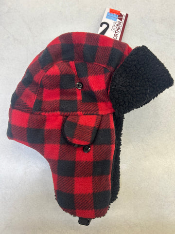 Kids Plaid Winter Hat