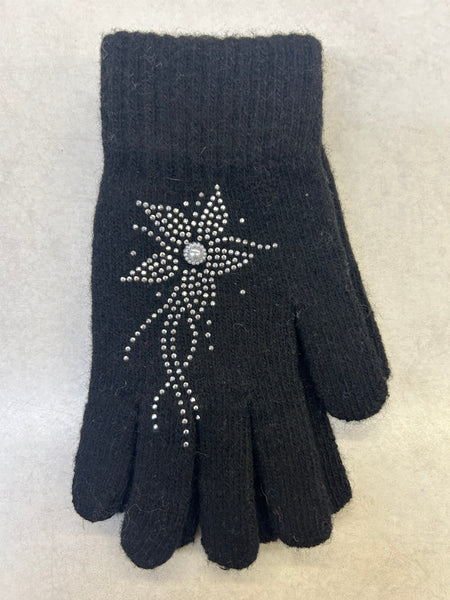 Floral Stretch Gloves