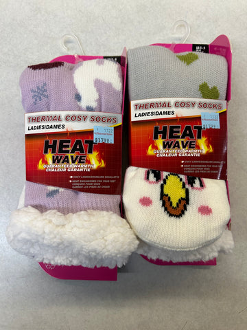 Heat Wave Thermal Cosy Socks