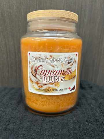 Cinnamon Bun Country Home Candle