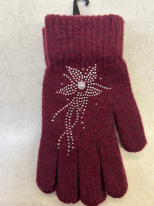 Floral Stretch Gloves