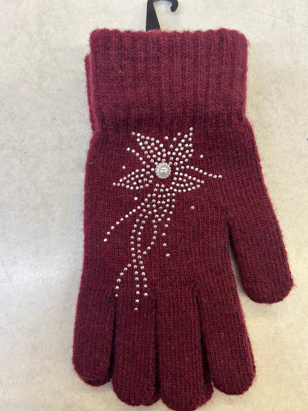 Floral Stretch Gloves