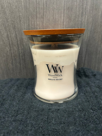 Vanilla & Sea Salt WoodWicks Candle