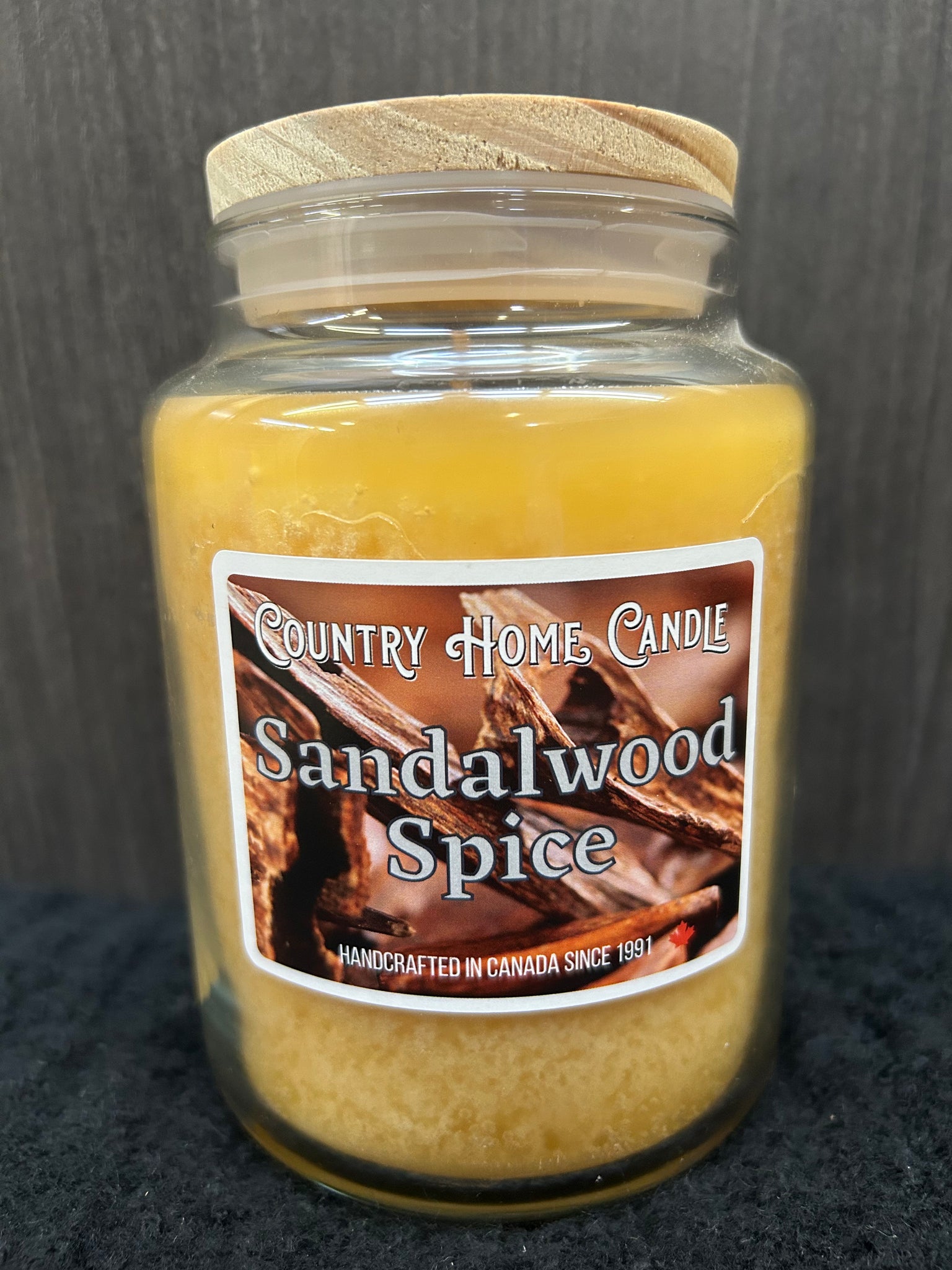 Sandalwood Spice Country Home Candle