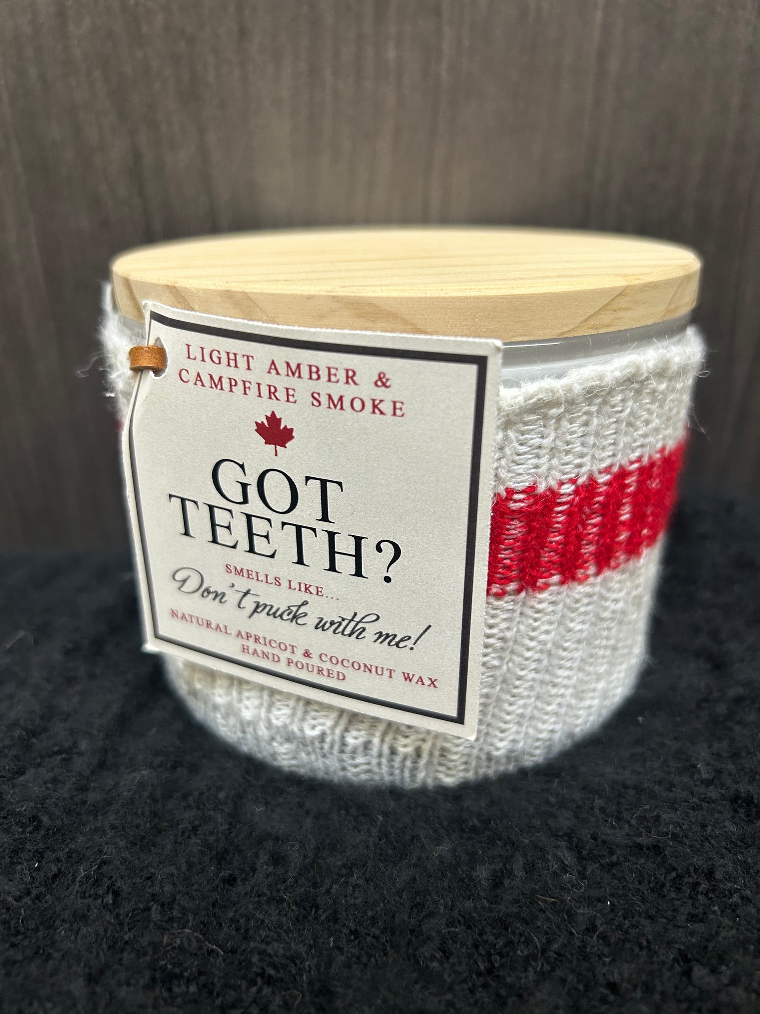 Light Amber & Campfire Smoke Candle
