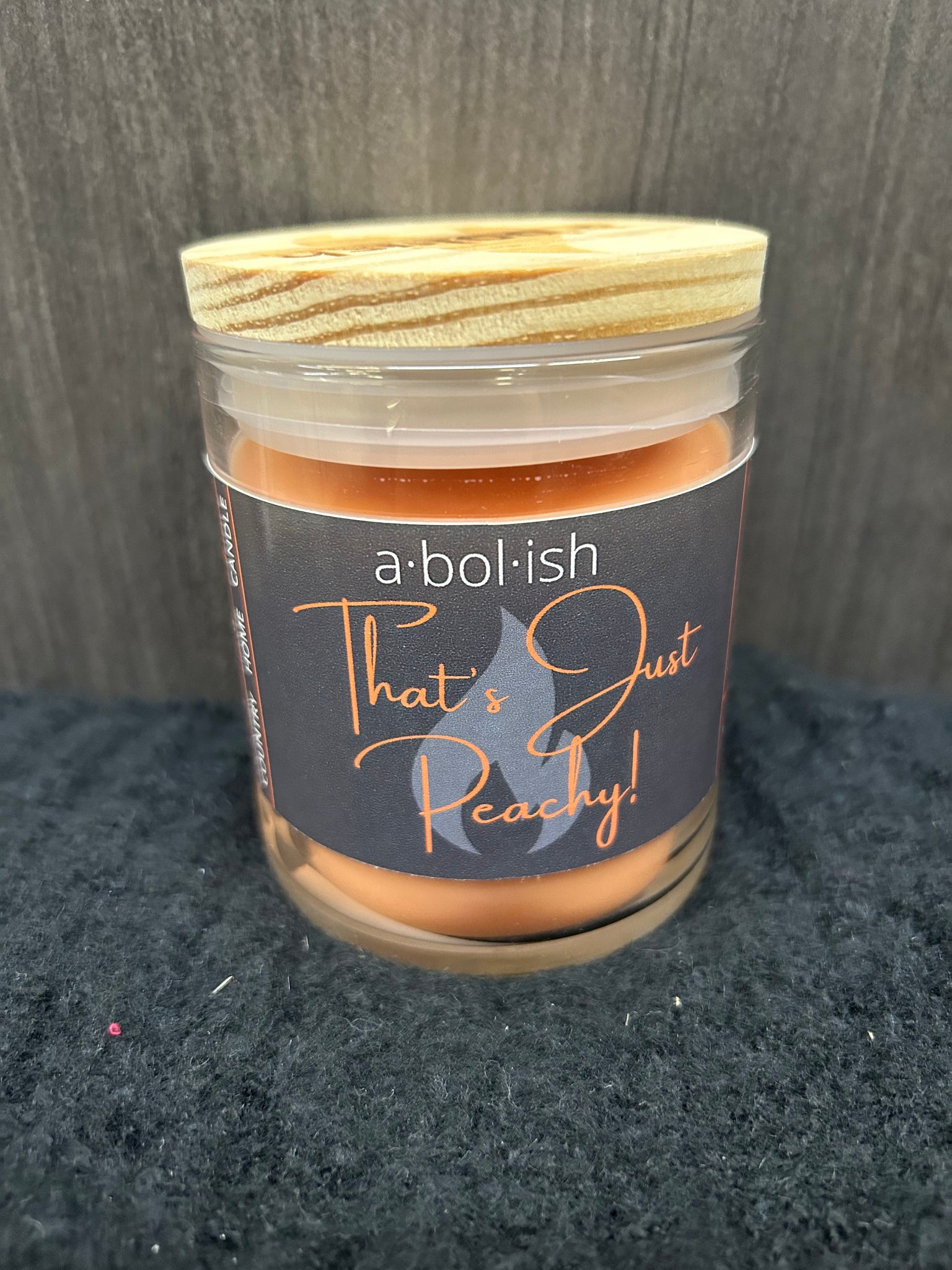 Peach Country Home Candle