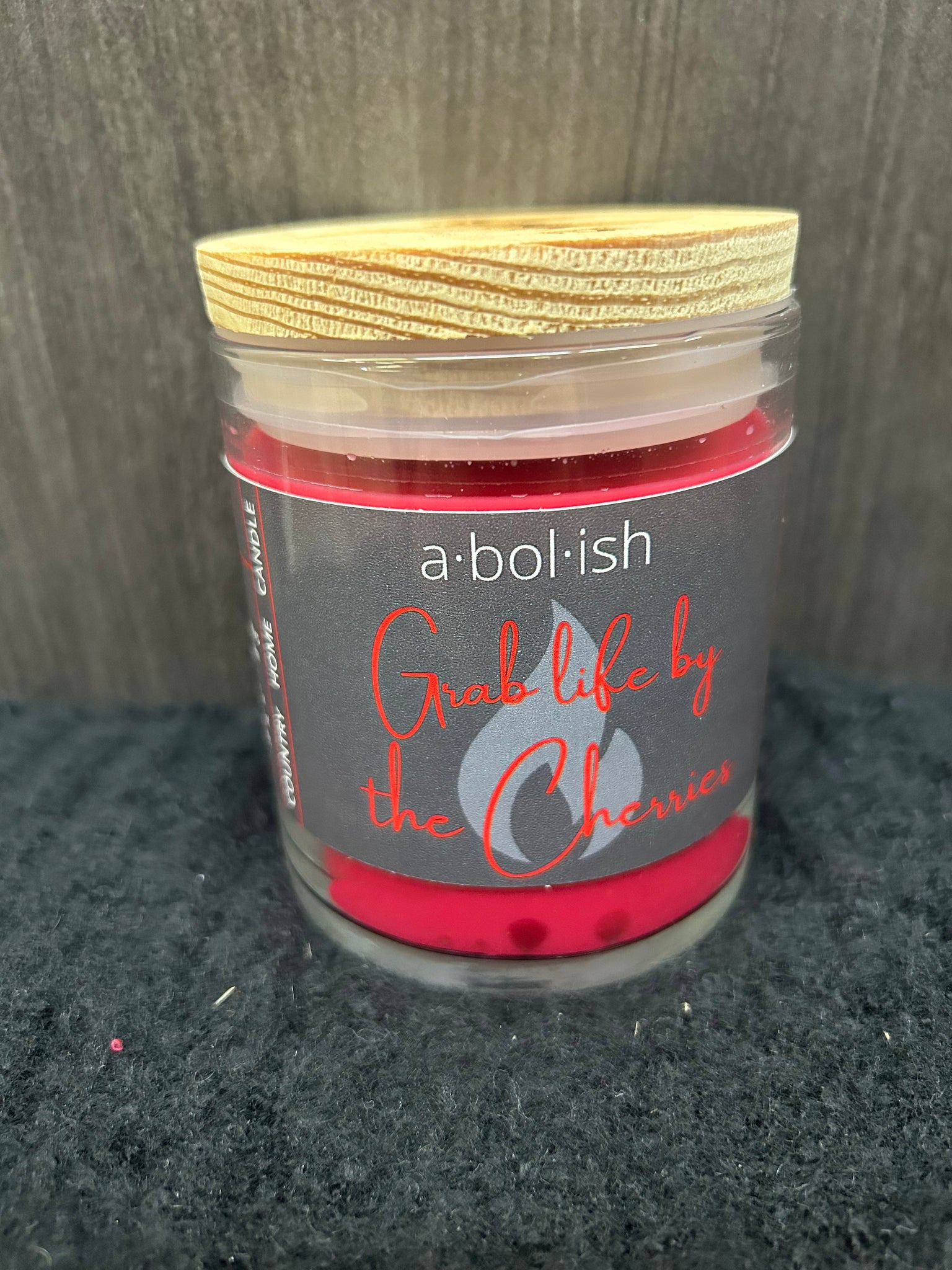 Black Cherry Country Home Candle