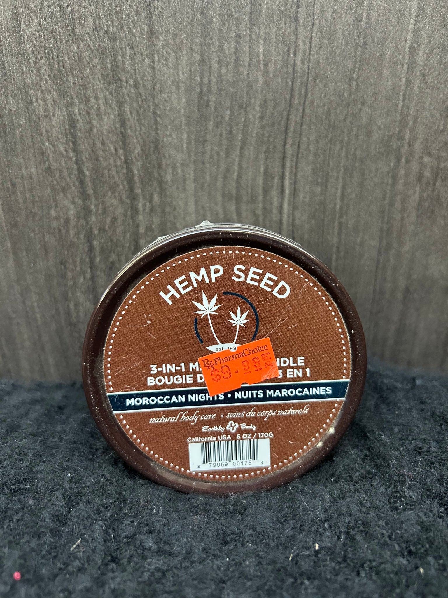 Moroccan Nights Hemp Seed Candle