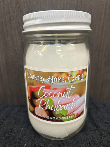 Coconut Rhubarb County Home Candle