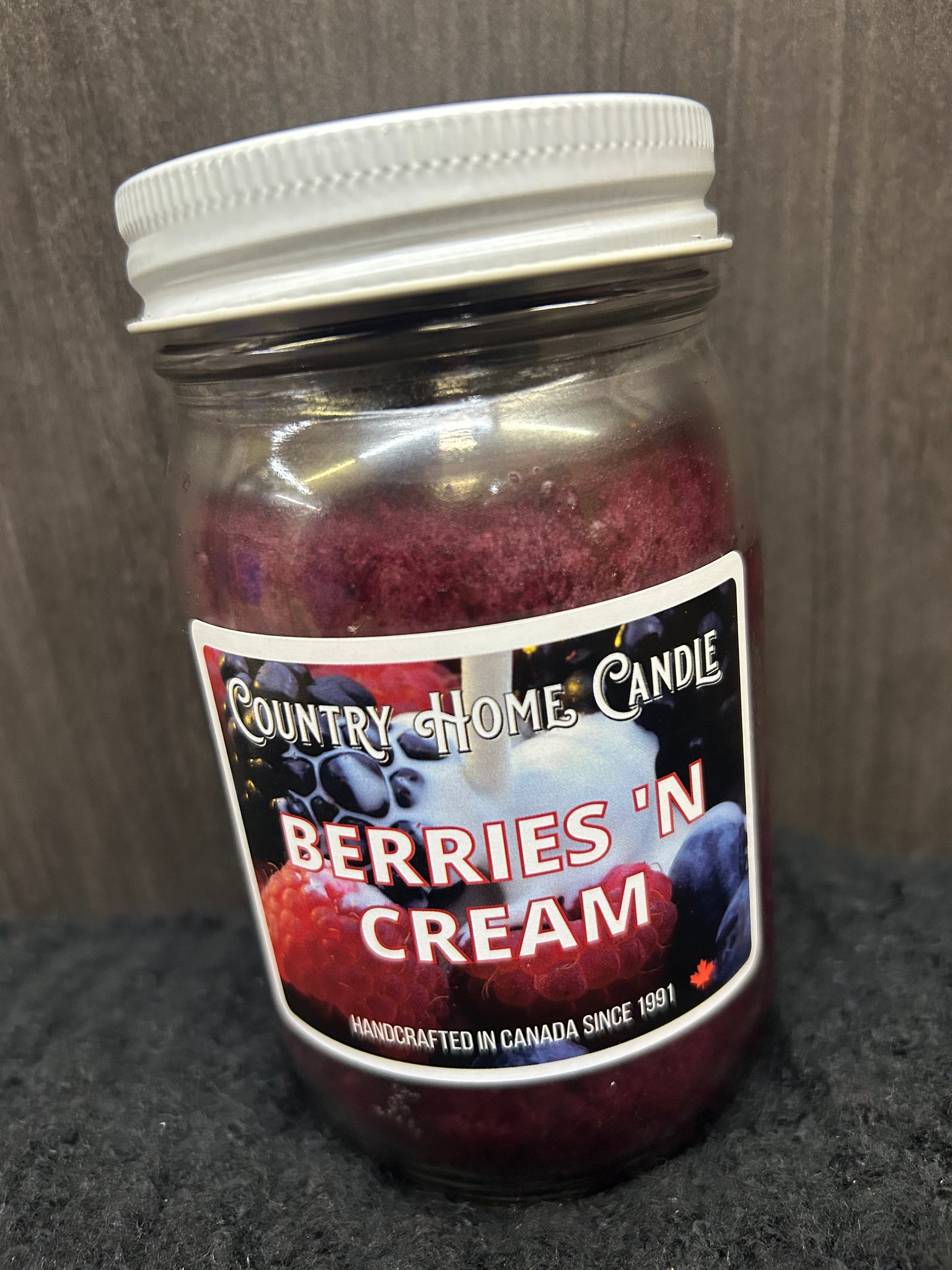 Berries n Cream Country Home Candle