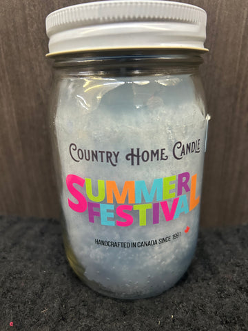 Summer Festival Country Home Candle
