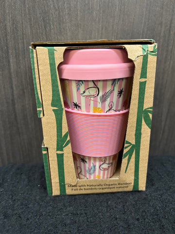 Bamboo Travel Mug With a Sleeve