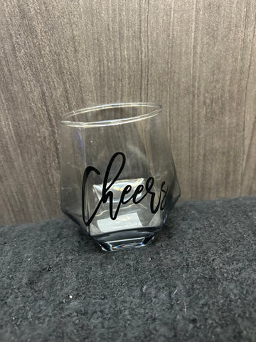Cheers Wine Glass