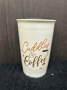 Cuddles and Coffee Travel Mug