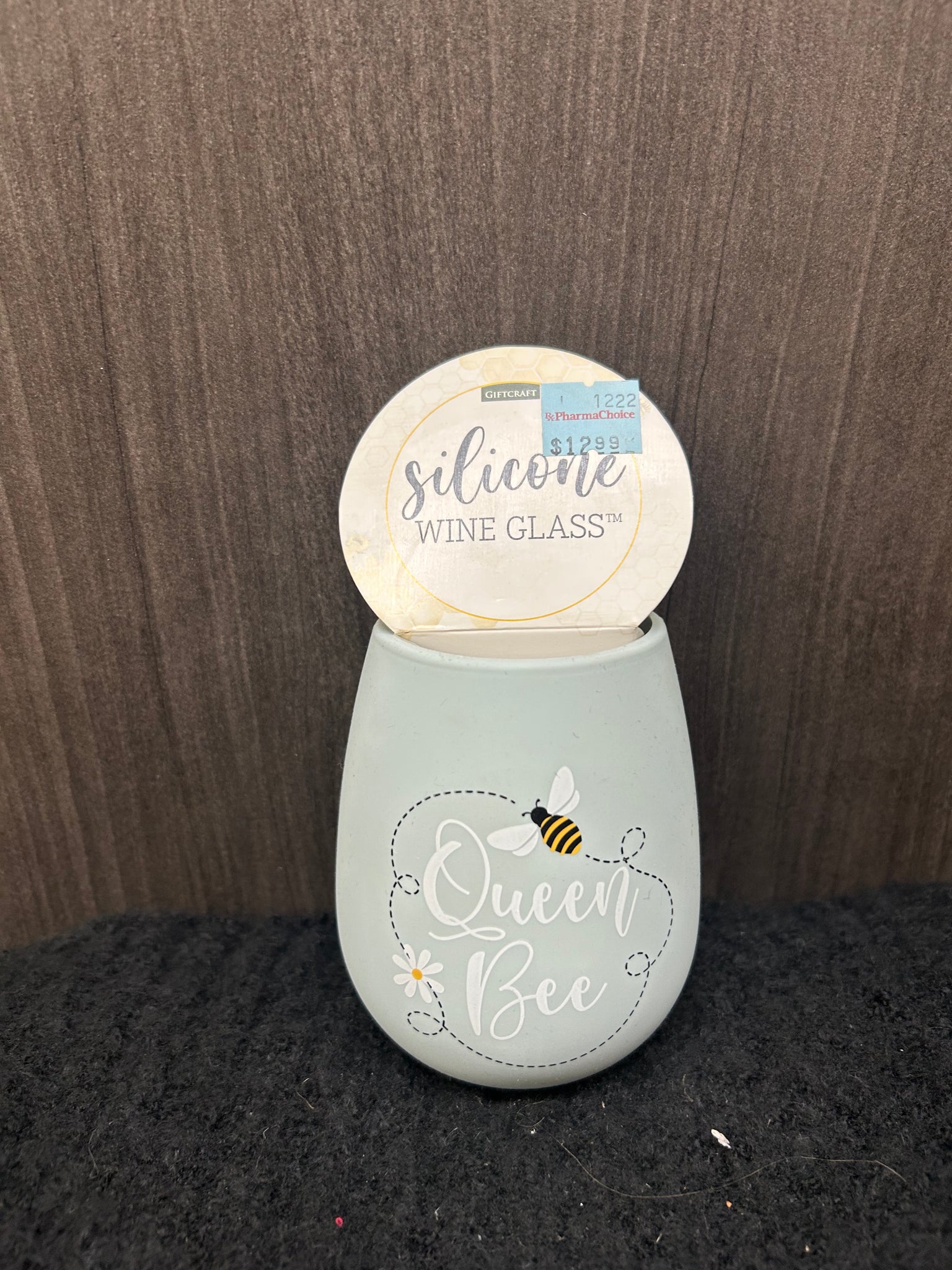 Queen Bee Silicone Wine Glass