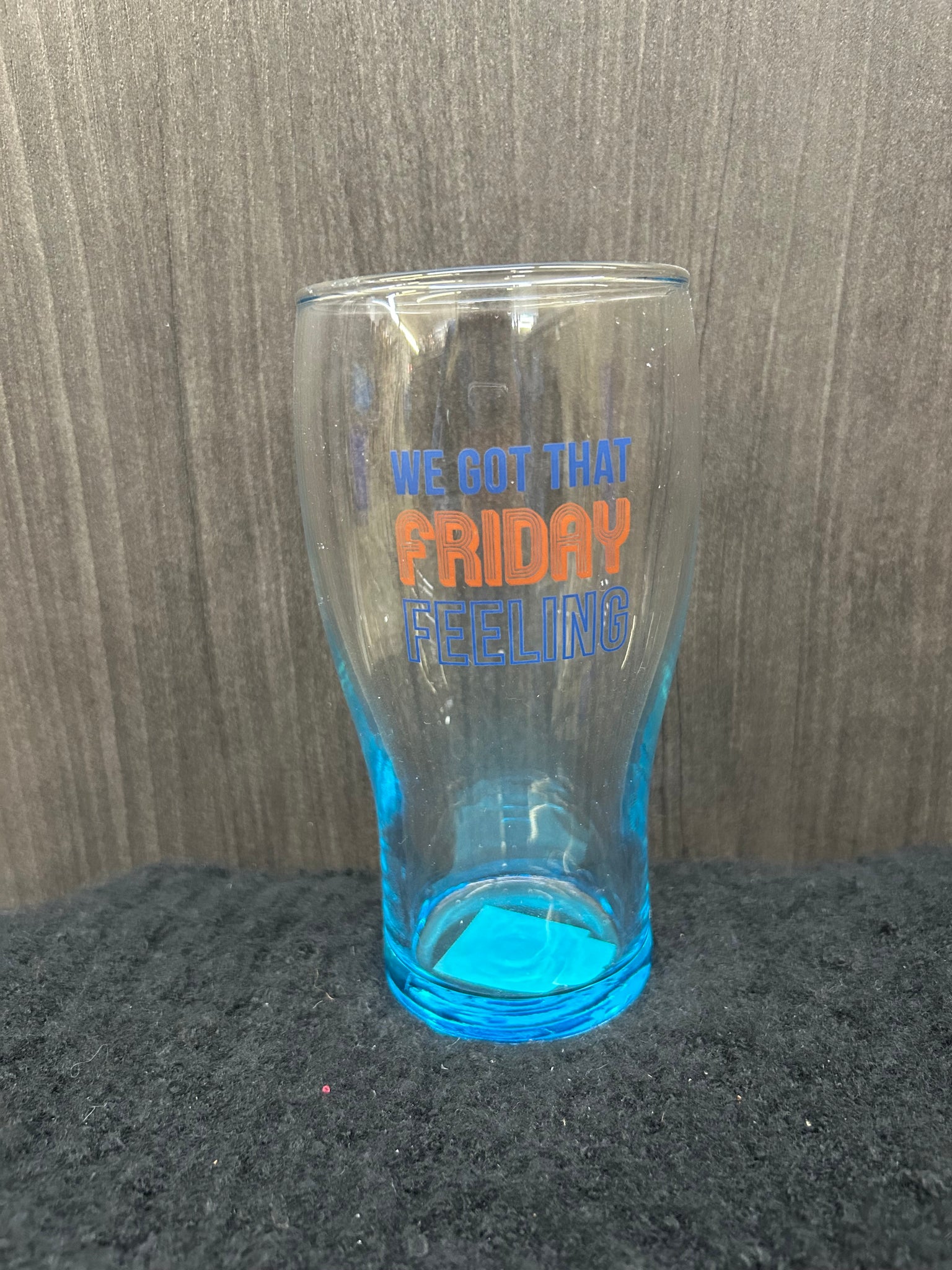 We Got That Friday Feeling Glass Cup