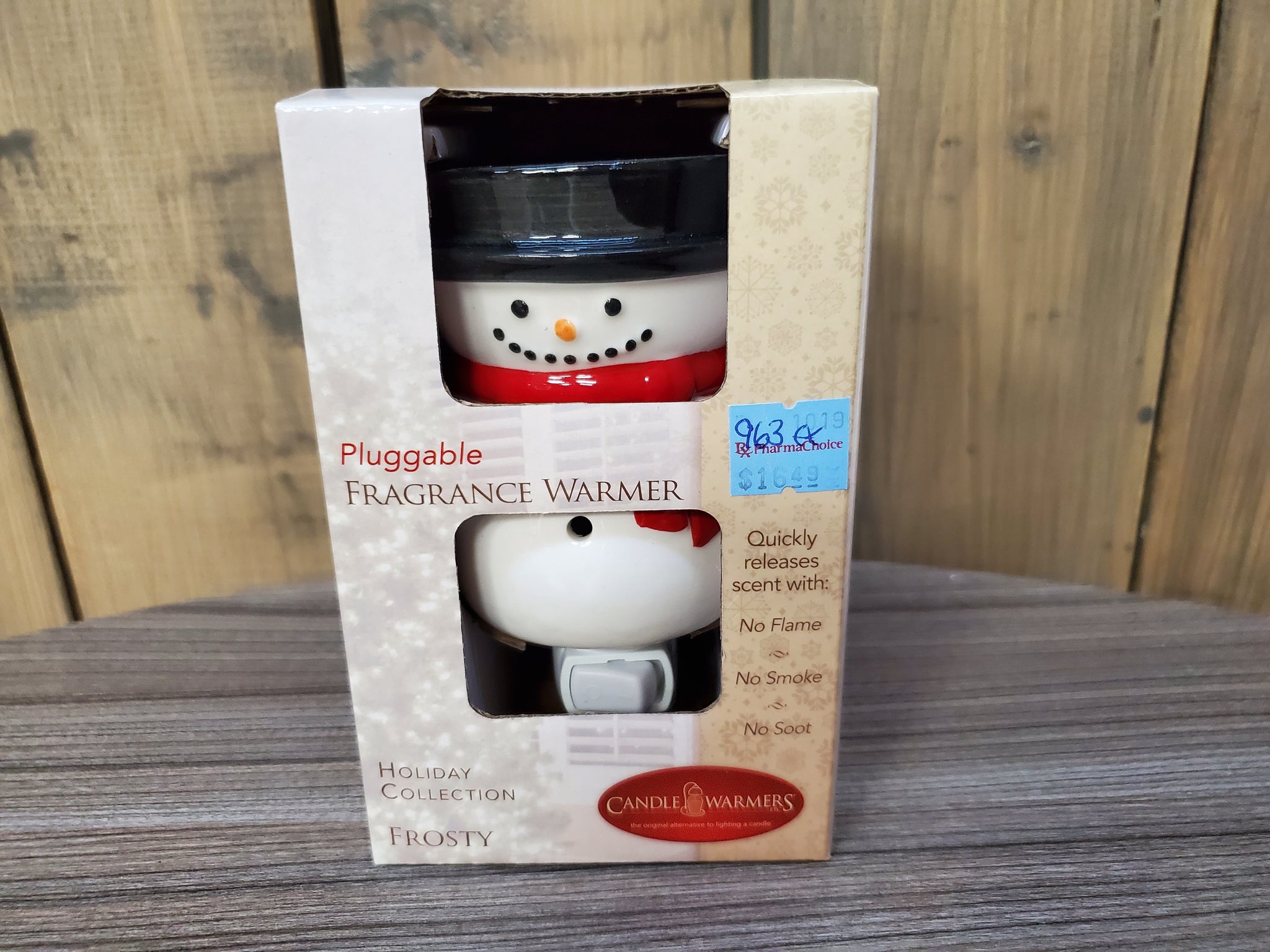 Pluggable Fragrance Warmer Snowman