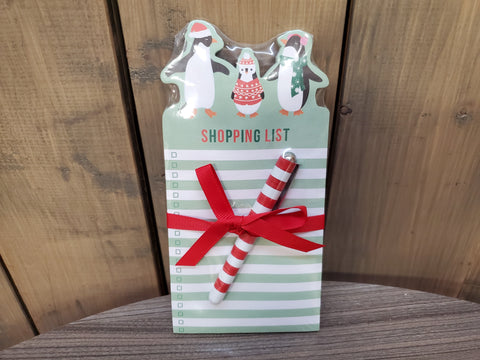 Christmas Notepads with Pen