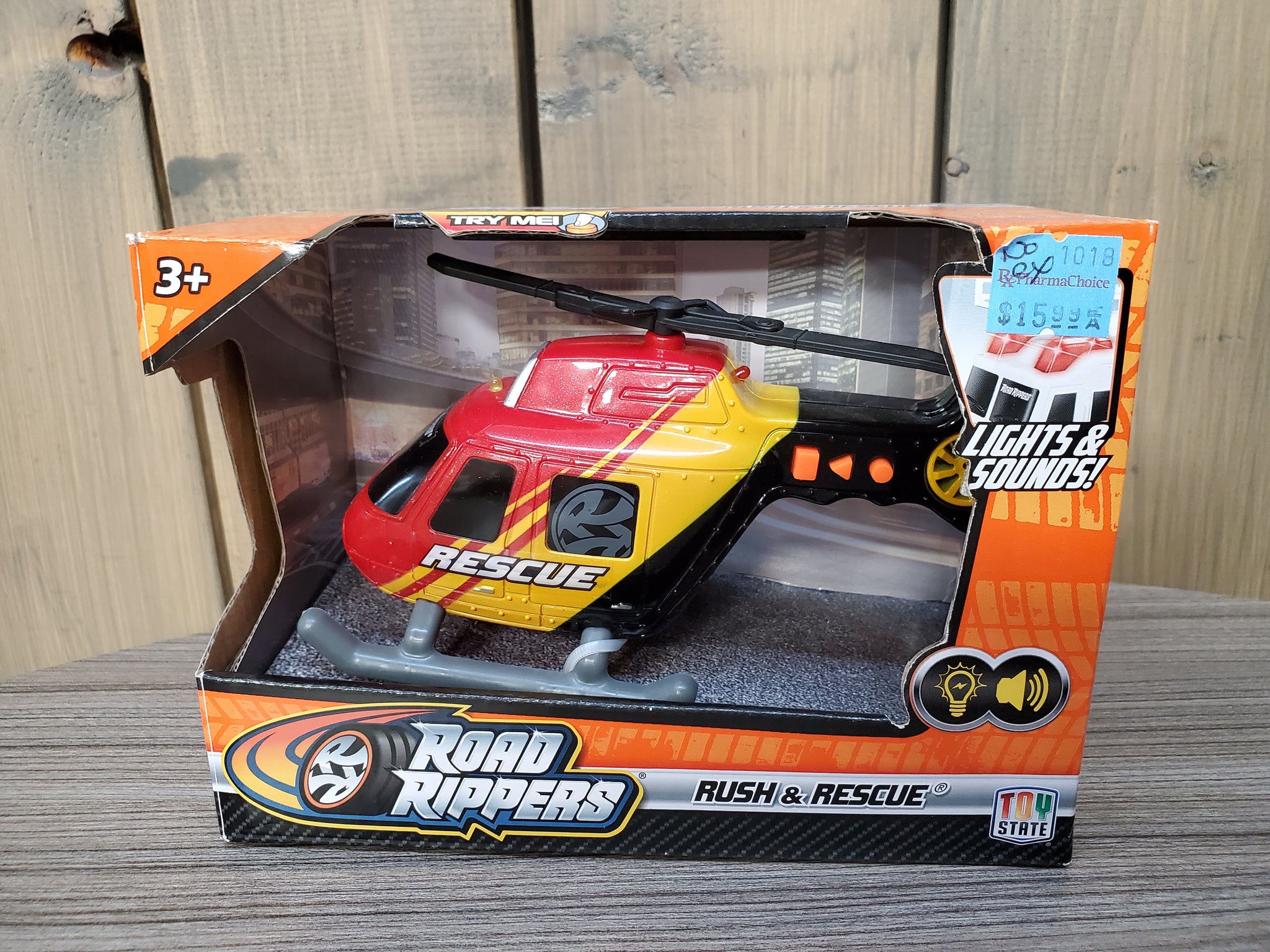 Road Rippers Helicopter Toy