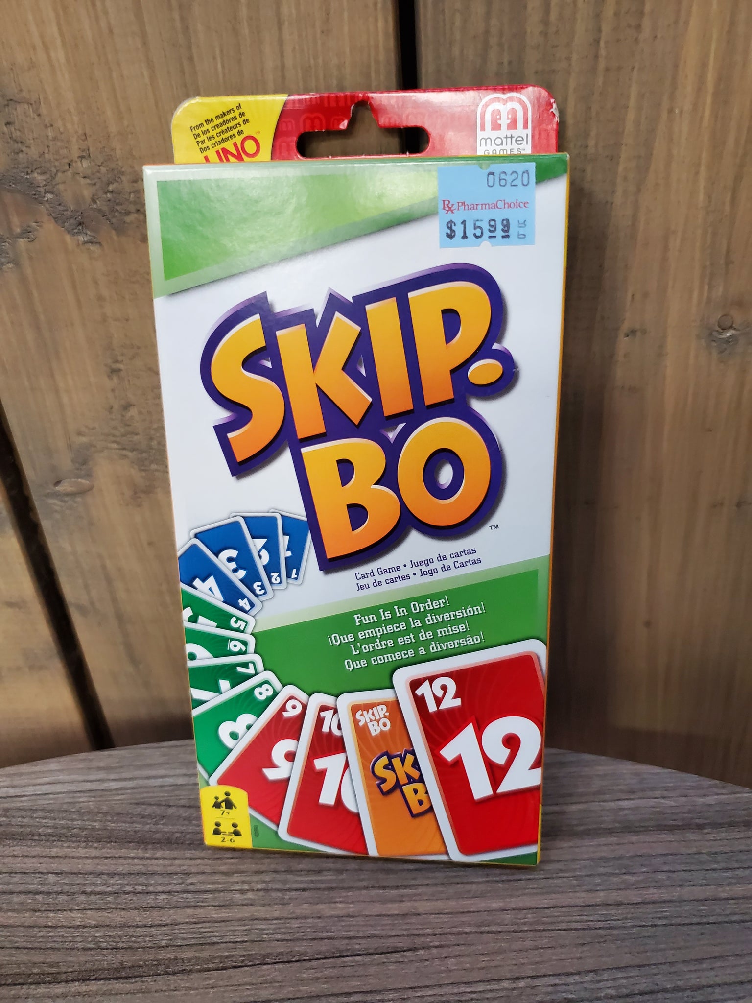 Skip Bo Card Game
