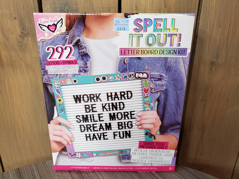 Fashion Angels Spell it Out Letter Board Design Kit