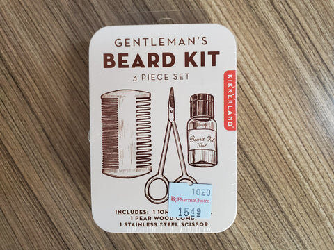 Gentleman's Beard Kit 3 Piece Set