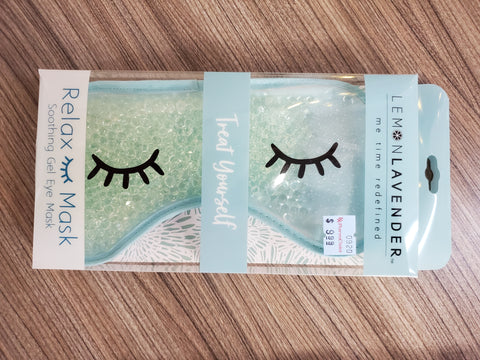 Lemon Lavender Relax Gel Eye Mask