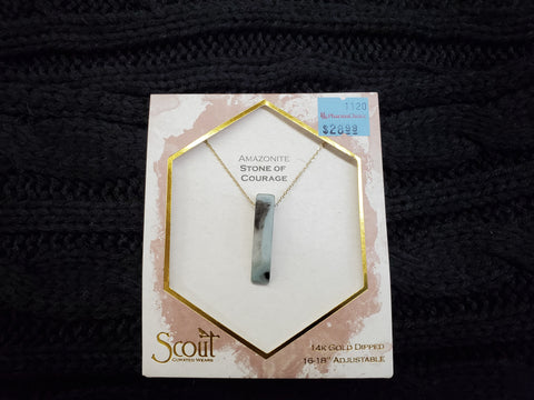 Scout Amazonite Stone of Courage