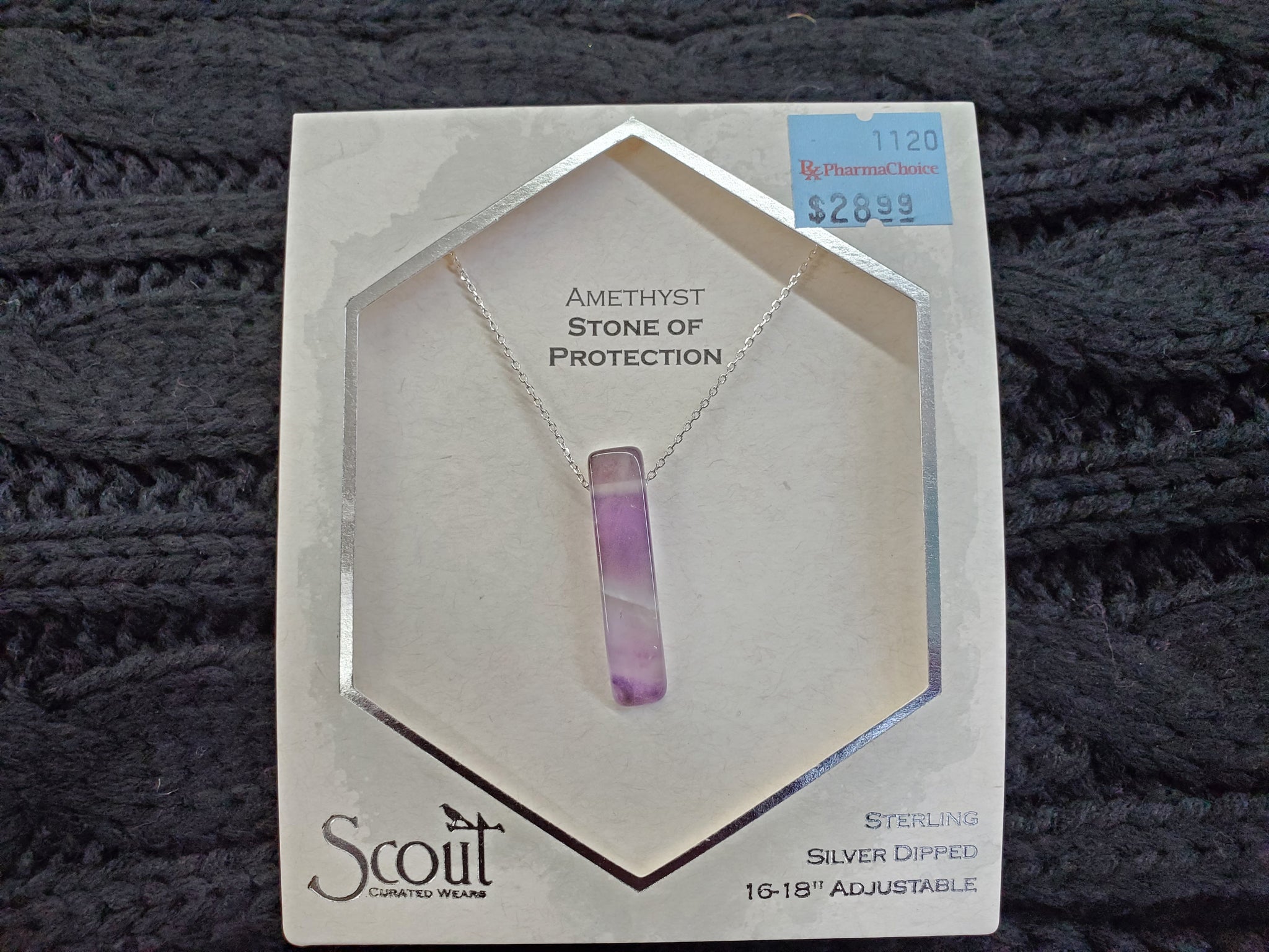 Scout Amethyst Stone of Protection
