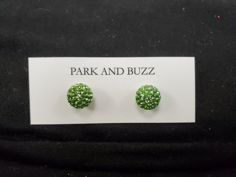 Park and Buzz Studs Lime