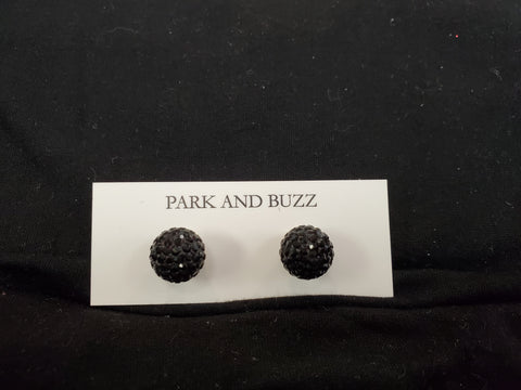 Park and Buzz Radiance Studs Black