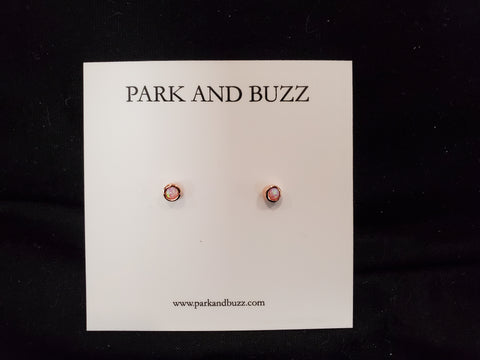 Park and Buzz Mermaid Opal Studs 3mm