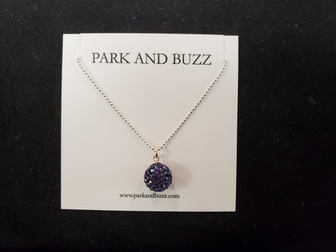 Park and Buzz Radiance Necklace Grape