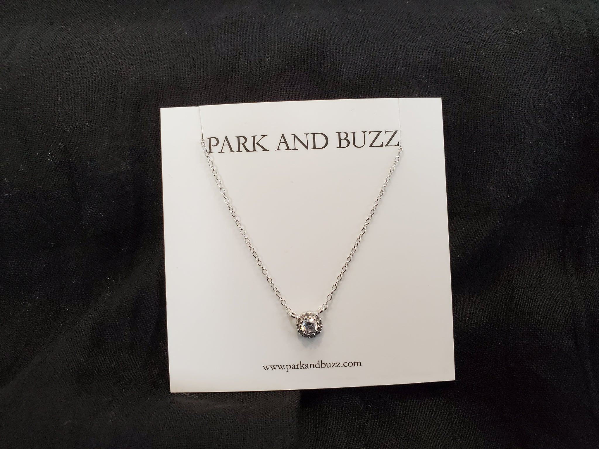 Park and Buzz Juliette Necklace Silver