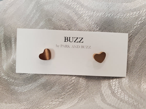 Buzz Mini Metal Studs Heart