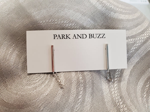 Park and Buzz City Slick Solid Bar Earrings