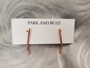 Park and Buzz City Slick Solid Bar Earrings