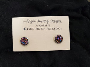 Rogue Jewelry Designs Studs Purple