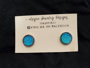 Rogue Jewelry Designs Studs Blue