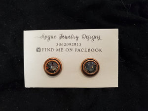 Rogue Jewelry Designs Greige Studs