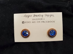 Rogue Jewelry Designs Sapphire Studs (September)