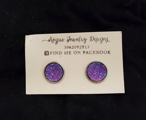 Rogue Jewelry Designs Light Purple Studs