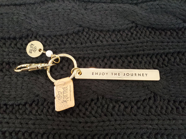 Karma Inspirational Key Chain