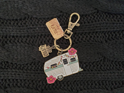 Karma Camper Keychain