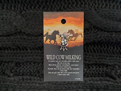 Wild Cow Milking- Thoughtful Little Angels