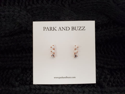 Park and Buzz Mermaid Opal Mini Ear Climbers